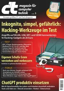 c't Magazin für Computertechnik - 10 Februar 2023
