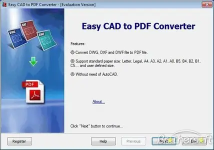 Easy CAD to PDF Converter 2.5 Build 117 Portable