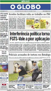 Jornal O Globo - 1 de abril de 2011