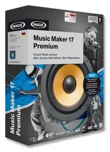 Magix Music Maker 17 Premium 17.0.2.6 & Contents Pack