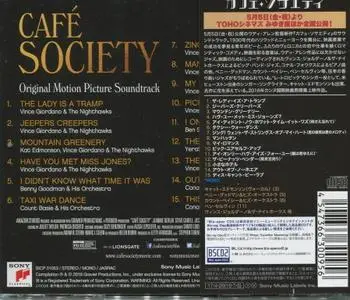 VA - Cafe Society (Original Motion Picture Soundtrack) (2017) {Japanese Blu-Spec CD2}