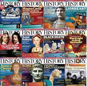 BBC History Magazine - 2015 Full Year Issues Collection