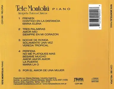 Tete Montoliu – Interpreta Boleros Clásicos (1995)