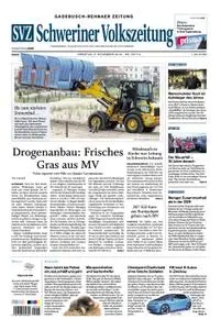 Schweriner Volkszeitung Gadebusch-Rehnaer Zeitung - 05. November 2019