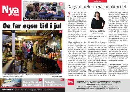 Nya Åland – 17 december 2017