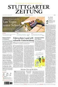 Stuttgarter Zeitung Filder-Zeitung Leinfelden/Echterdingen - 04. Oktober 2017