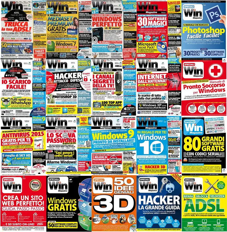 Win Magazine - Raccolta Completa Anno 2014