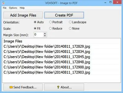 VovSoft Image to PDF 2.5 + Portable