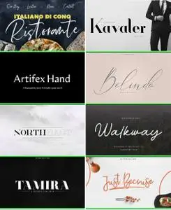 Fonts Bundle Vol.67 2018