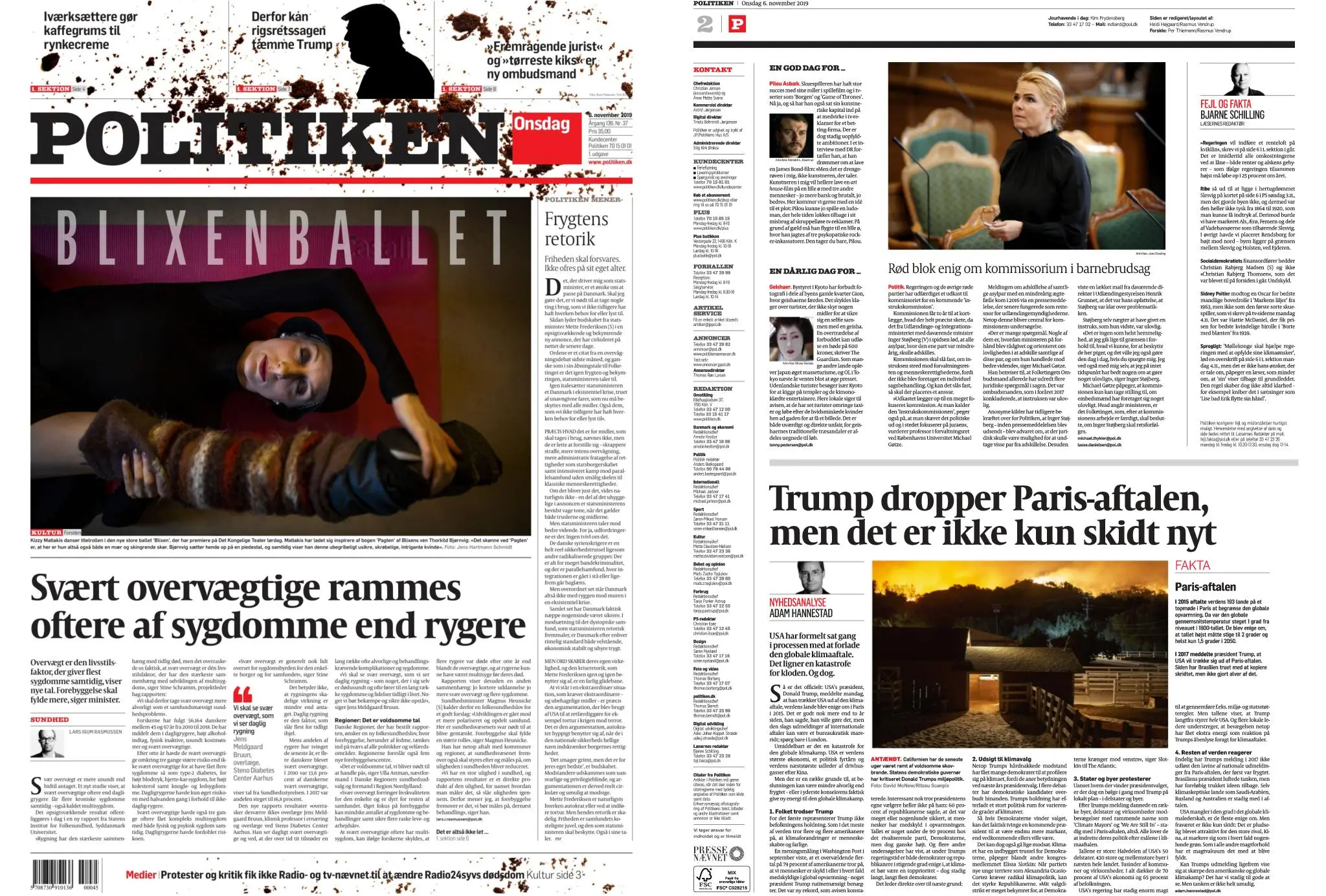 Politiken – 06. november 2019
