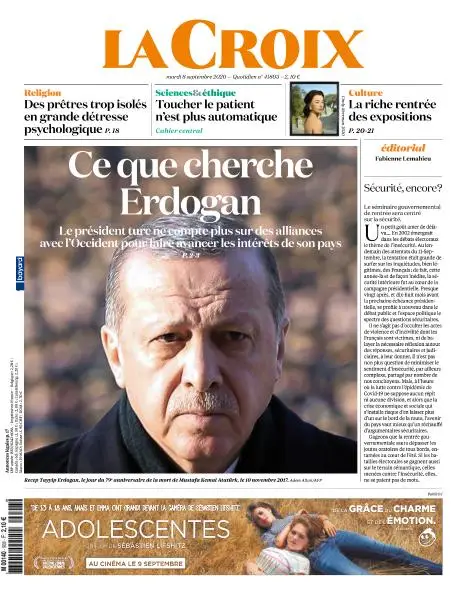 La Croix - 8 Septembre 2020