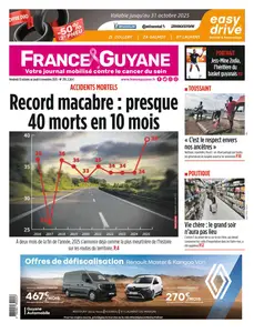 France-Guyane l'hebdo - 31 Octobre 2025