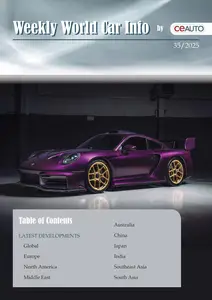 Weekly World Car Info - 30 August 2025