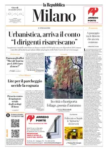 la Repubblica Milano - 24 Ottobre 2024