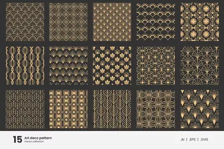 EE - Art deco pattern TBH5BCW