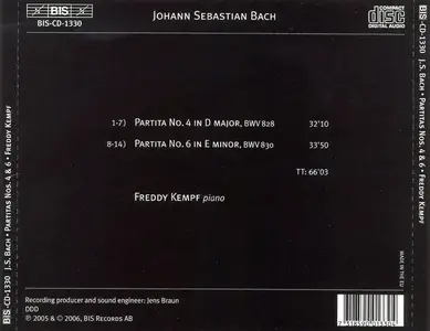 Freddy Kempf - J.S. Bach: Partitas Nos. 4 & 6 (2006)