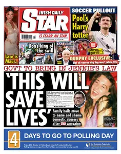 Irish Daily Star - 20 October 2025