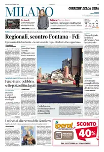 Corriere della Sera Milano - 25 Ottobre 2025