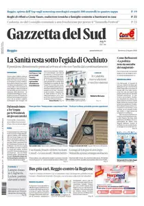 Gazzetta del Sud Reggio Calabria - 3 Agosto 2025