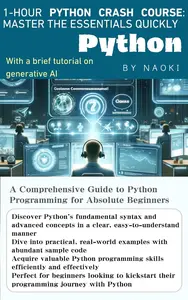 1-Hour Python Crash Course: Master the Essentials Quickly: With a brief tutorial on generative AI