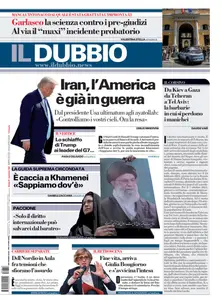 Il Dubbio - 18 Giugno 2025