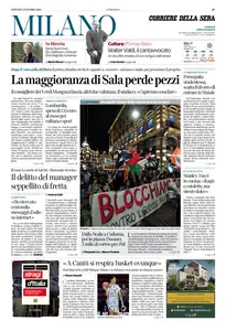 Corriere della Sera Milano - 2 Ottobre 2025