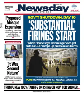 Newsday - 11 October 2025