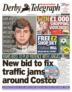 Derby Telegraph - 18 October 2025
