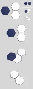 Hexagonal Book Mockup Y9FLRUB