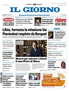 Il Giorno Como Lecco Sondrio - 9 Luglio 2025