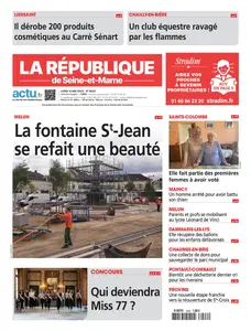 La République de Seine-et-Marne - 12 Mai 2025