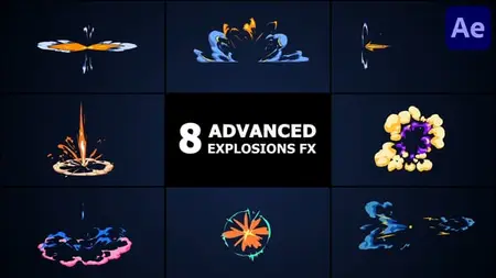 Advanced Explosions FX | After Effects 58001848