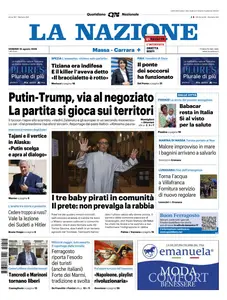 La Nazione Massa Carrara - 15 Agosto 2025