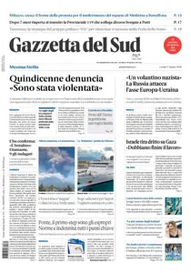 Gazzetta del Sud Messina - 11 Agosto 2025