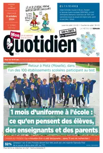 Mon Quotidien - 9 Octobre 2024