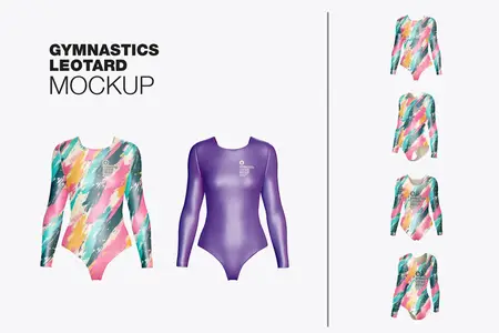 EE - Gymnastics Leotard Mockup RQWFTJ4