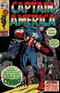 Captain America 124 (Marvel 1970) (c2c) (chums