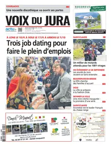 Voix du Jura - 5 Septembre 2024