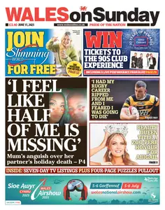 Wales on Sunday - 15 June 2025