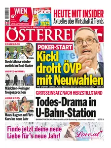 OESTERREICH - 08 Januar 2025