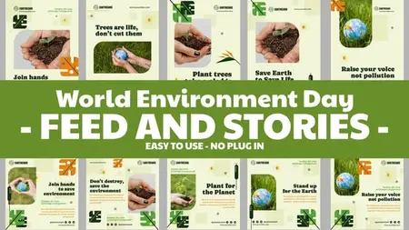 World Environment Day Feed and Stories Instagram 58041370