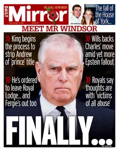 Daily Mirror - 31 October 2025