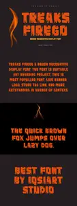 Treaks Firego Font DTRPNL9