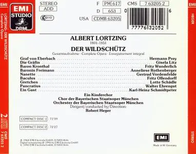Robert Heger, Orchester der Bayerischen Staatsoper München - Albert Lortzing: Der Wildschütz (1990)