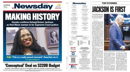 Newsday – April 08, 2022