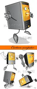 Cartoon computer