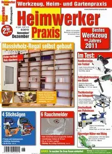 Heimwerker Praxis Magazin November Dezember No 06 2010
