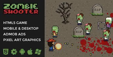 CodeCanyon - Zombie Shooter v1.0 - 2D Isometric Action - 19725150