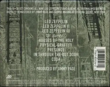 Led Zeppelin ‎- The Complete Studio Recordings (1993) [10CD Box set]