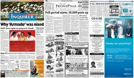 Philippine Daily Inquirer – January 13, 2013